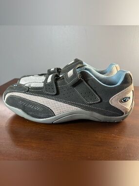 Specialized Body Geometry Sonoma Women's Cycling Shoes - Gray/Blue - Size 10